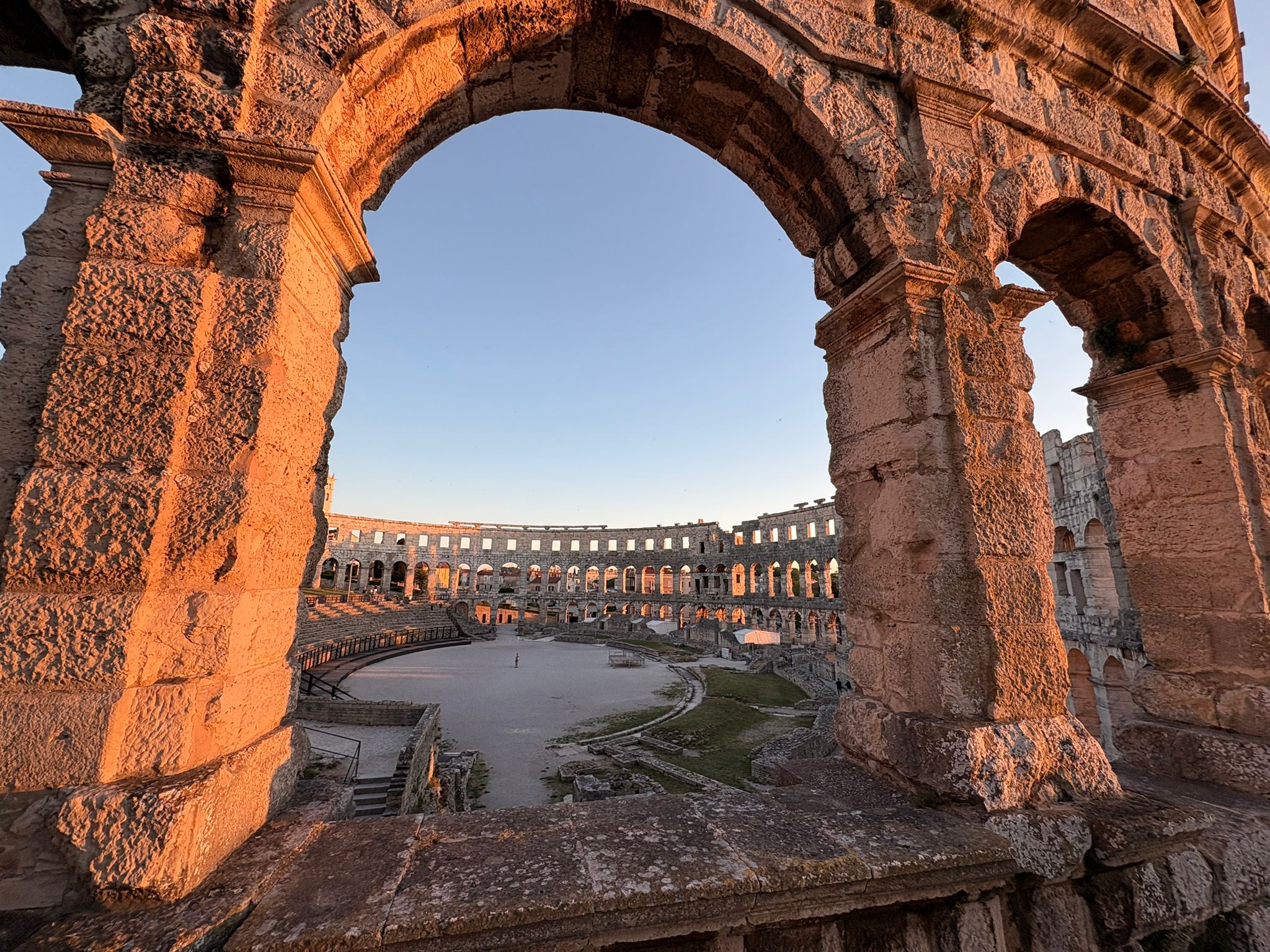 Pula Arena Roman amphitheater guided tour, Croatia