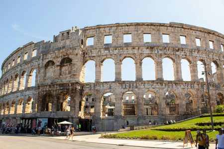 Pula Arena: A Majestic Roman Amphitheater Echoes Through Time